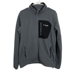 Columbia Titanium Grey Fleece Cold Weather Jacket